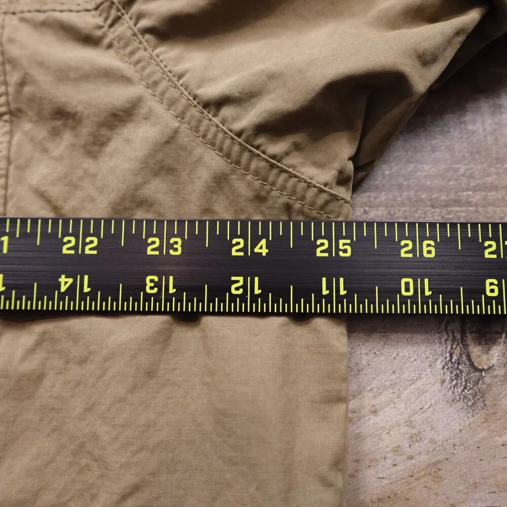 Columbia‎ Windbreaker Jacket Men’s Large Tan Lightweight Hiking Outdoor